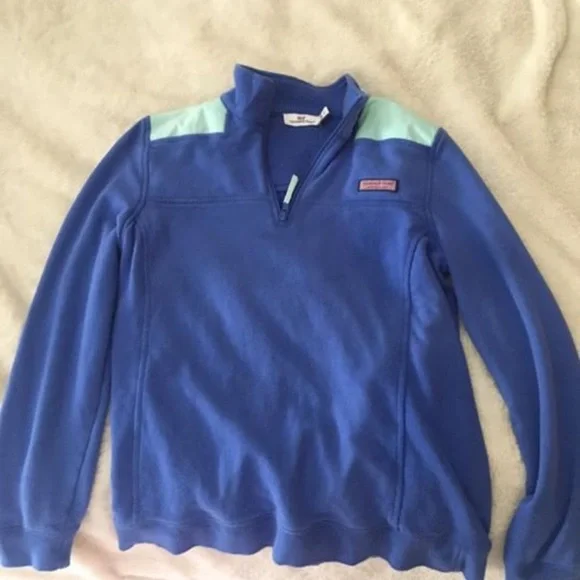 Vineyard Vines women's shep shirt pullover blue - Picture 1 of 2